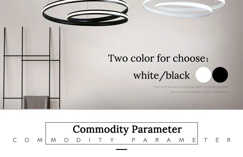 Modus Living Halo Modern LED Chandelier