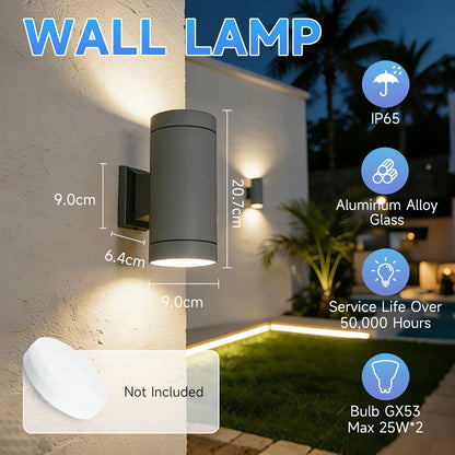 Modus Living Eclipse Waterproof Outdoor Wall Sconce