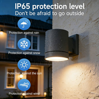 Modus Living Eclipse Waterproof Outdoor Wall Sconce