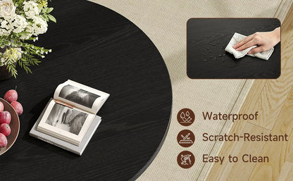 Modus Living Tambour Modern Fluted Coffee Table