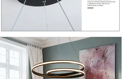 Modus Living Halo Modern LED Chandelier