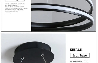 Modus Living Halo Modern LED Chandelier