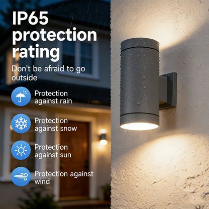 Modus Living Eclipse Waterproof Outdoor Wall Sconce