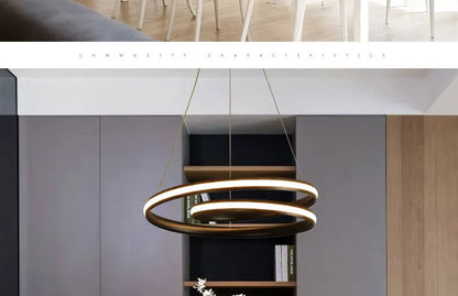 Modus Living Halo Modern LED Chandelier